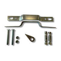 Шпалерный хомут натяжитель 80х80 (комплект), Сечение столба: 80х80